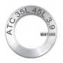 Podložka matice zadnej príruby prevodovky ATC35L Hrúbka podložky ATC45L 3,9 mm