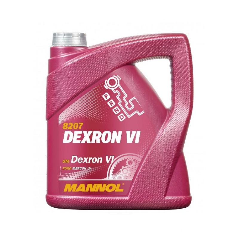 Prevodový olej MANNOL GM Dexron VI [FORD Mercon LV] 8207 plastová nádoba 4 litre