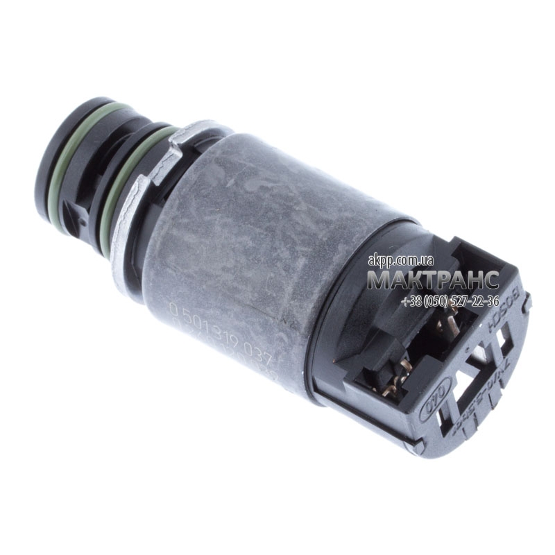 Hlavný tlakový solenoid čierny automatická prevodovka ZF 6HP19X ZF 6HP19A ZF 6HP21X ZF 6HP26 ZF 6HP26A 04-up