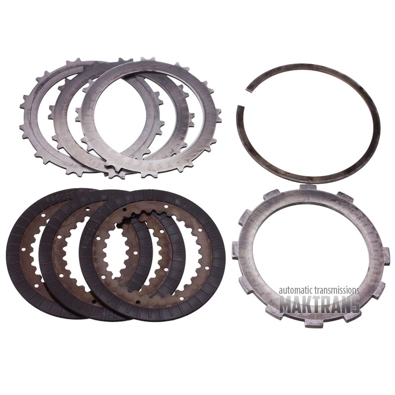 Sada kotúčov UNDERDRIVE 2 CLUTCH s prítlačným tanierom U140E U140F U240E U241E U250E [celková hrúbka súpravy 14,05 mm]