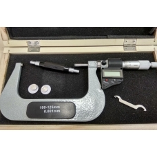 Digitálny mikrometer pre externé merania (rozsah 100-125 mm, presnosť 0,001 mm)