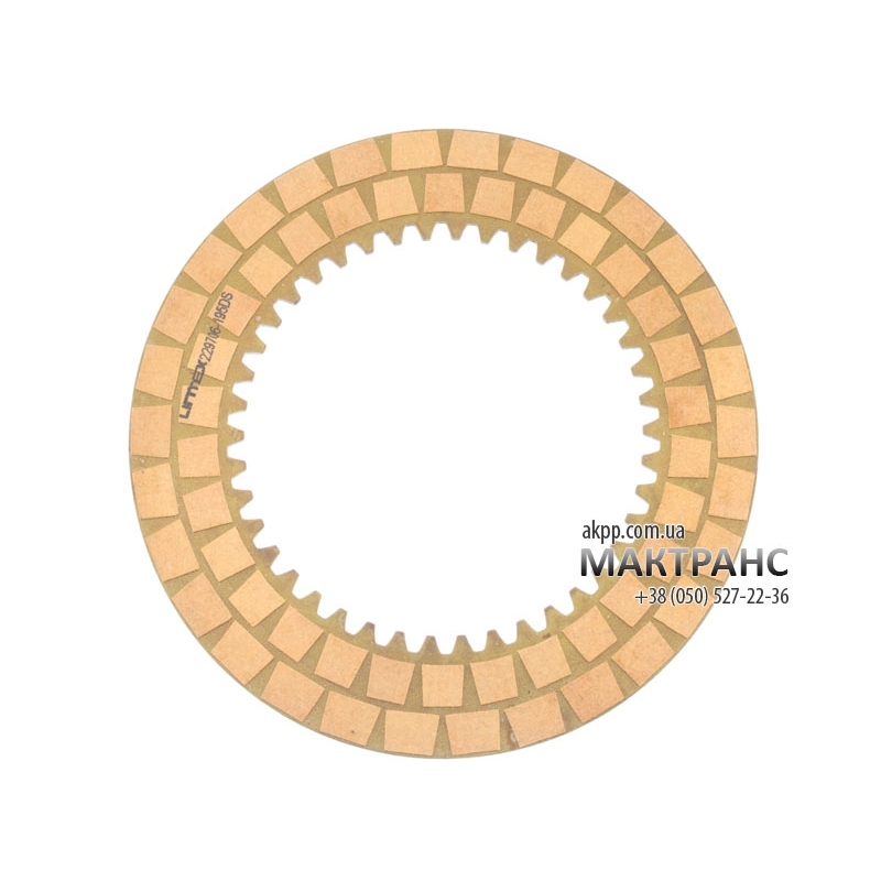 Trecí kotúč 3. MDKA BDKA MJBA MURA MDPA MDRA 03-up 128mm 42T 1.95mm 87mm 22644RDK003 229706-195DS 172706-190