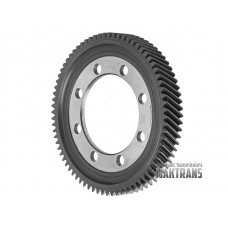 Veniec diferenciálu A4AF1 A4AF2 A4AF3 4583222810 4583222820 (74 zubov, priemer 196 mm., 2 zárezy, 8 montážnych otvorov)