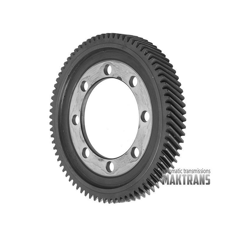 Veniec diferenciálu A4AF1 A4AF2 A4AF3 4583222810 4583222820 (76 zubov, priemer 200 mm., bez zúbkov, 8 montážnych otvorov)