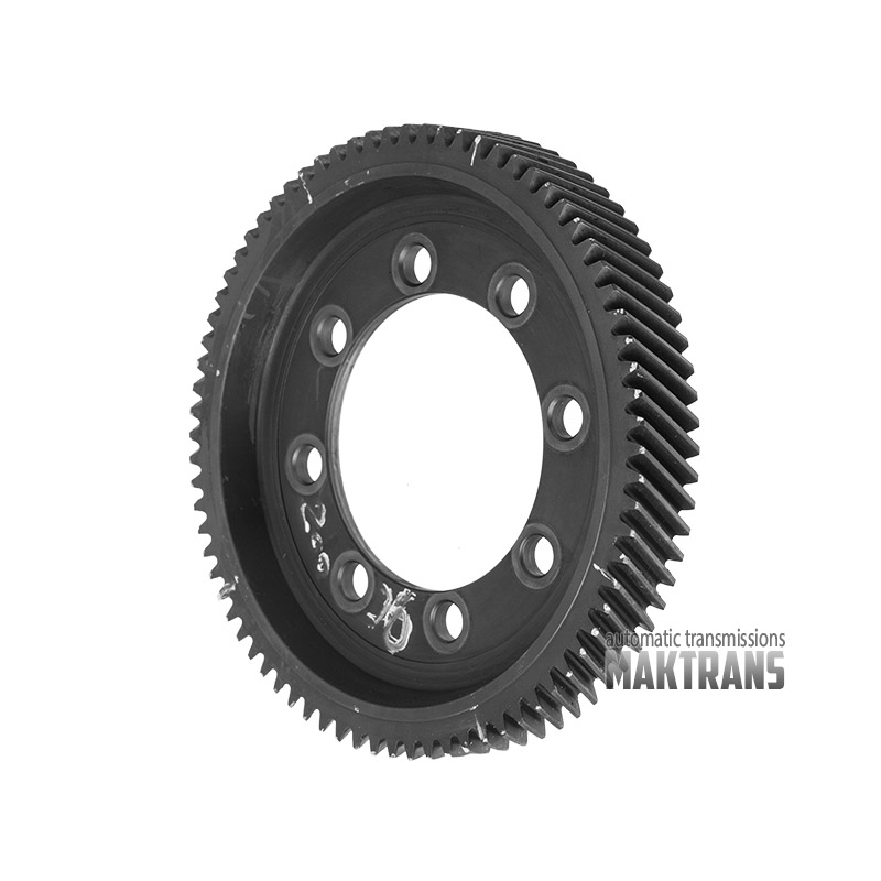 Veniec diferenciálu A4AF1 A4AF2 A4AF3 4583222810 4583222820 (76 zubov, priemer 200 mm., bez zúbkov, 8 montážnych otvorov)