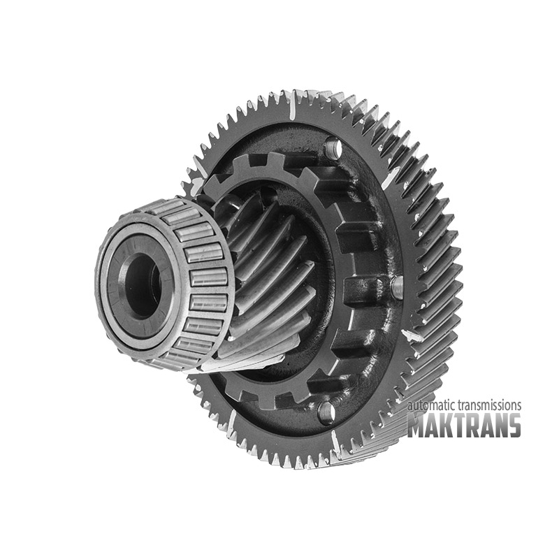 Hlavný pár A4CF1 A4CF2 70/19 diferenciál 70T (priemer 199,15 mm) medzihriadeľ 19T (priemer 60,25 mm) / 70T (priemer 133,40 mm)