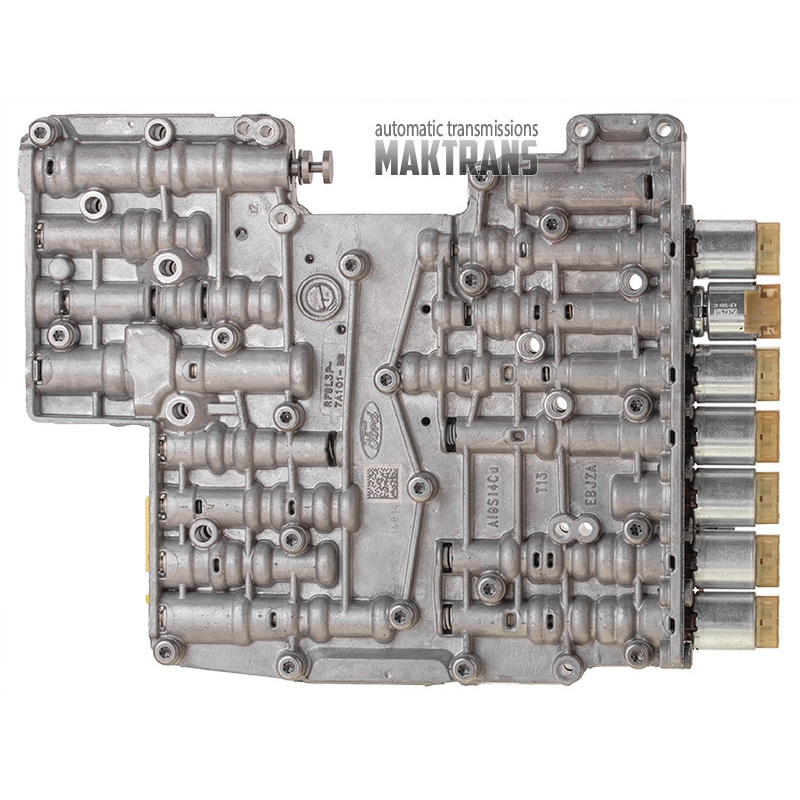 Zostava ventilového bloku so solenoidmi 6R80 FORD (mechanická parkovacia / oddeľovacia doska FL3P-7Z490-AB) obnovená