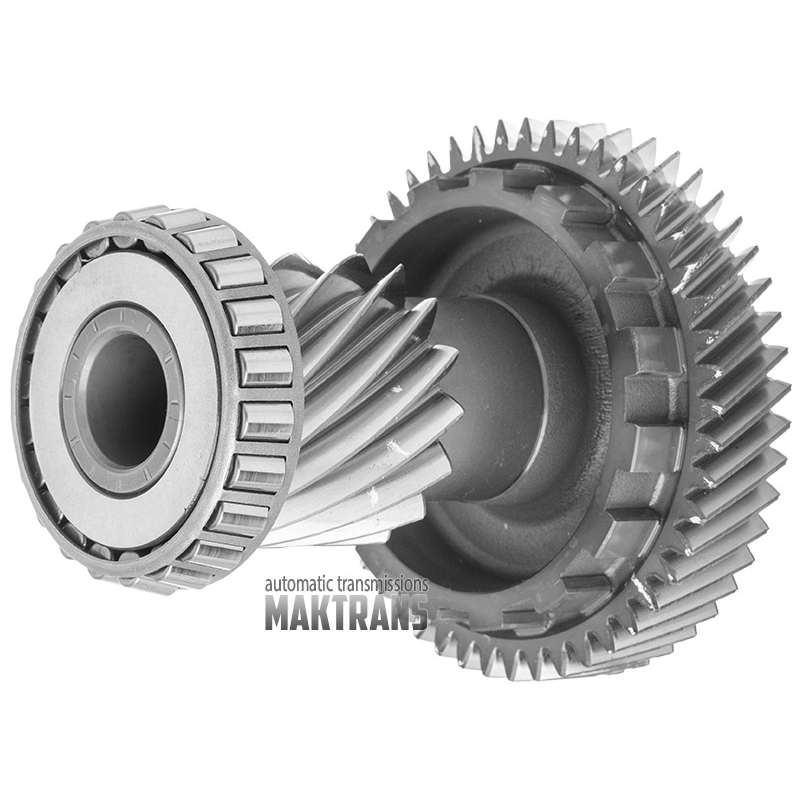 Hlavný pár 15/53 VAG 09P AQ450 čelný diferenciál 53T [priemer 206 mm], medzihriadeľ 15T [priemer 67,15 mm] / 49T [137 mm]