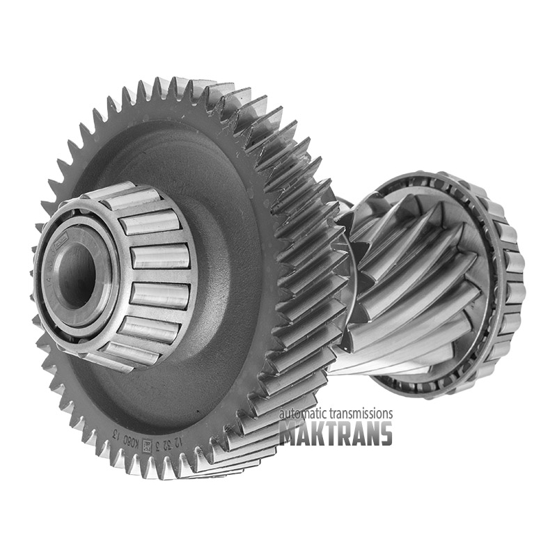 Hlavný pár 15/53 VAG 09P AQ450 čelný diferenciál 53T [priemer 206 mm], medzihriadeľ 15T [priemer 67,15 mm] / 49T [137 mm]