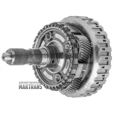 Planétová prevodovka č.4 / Bubon D Spojka / Výstupný hriadeľ AUDI ZF 8HP65A [GEN3] 4 pastorky, 35 zubov na pastorku ​
