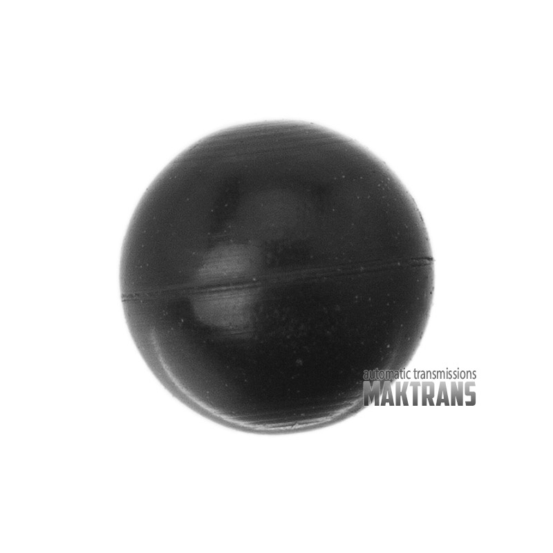 Plastové guľové (čierne) teleso ventilu JF506E, AW55-50SN, AW55-40, 09G, 09K, 62TE TF60SN D 6mm