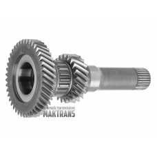 Vstupný hriadeľ č. 2 DCT451 (MPS6) 07-up [30 drážok 21/41 zubov, celková výška hriadeľa 203 mm]​