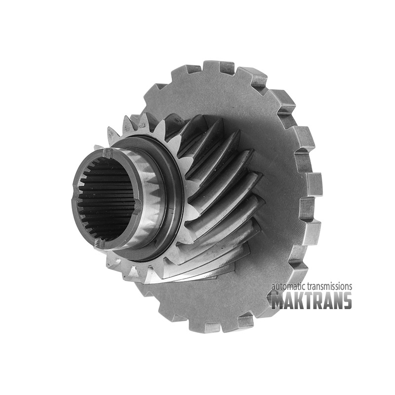 Diferenciál hnacieho kolesa A5HF1 (priemer 84,40 mm, 19T, 2 značky) zmontovaný s tesnením (priemer 140 mm, 18T)