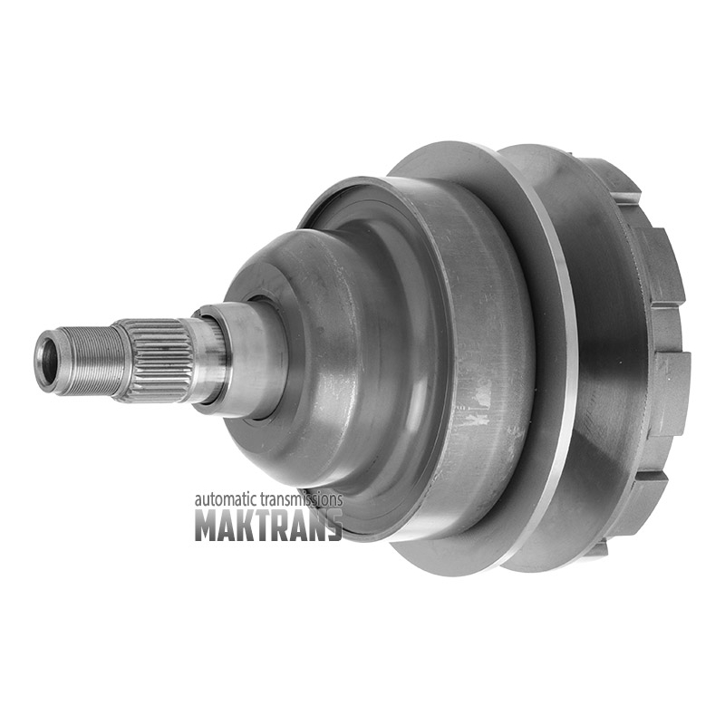 Sada remeníc CVT JATCO JF016E Nissan RE0F10D RE0F10F Mitsubishi F1CJC W1CJC (demontovaná, 27 zubov na hnanej kladke, bez remeňa)