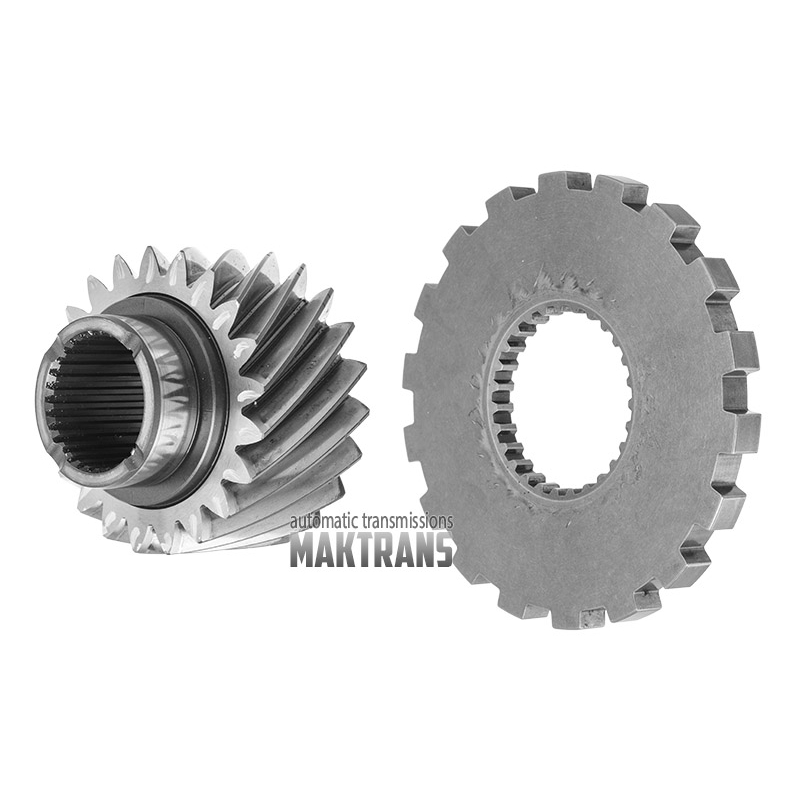 Diferenciál hnacieho kolesa A5HF1 (priemer 89,35 mm, 21T, 2 značky) zmontovaný s tesnením (priemer 140 mm, 18T)