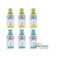 Súprava solenoidov 6T30 6T40 6T45 06-up žltá (Gen 2-3)