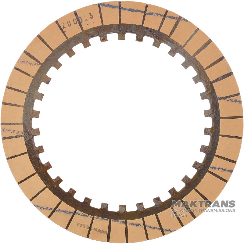 Trecí kotúč meniča krútiaceho momentu, automatická prevodovka 722,7 176 mm 120 mm 2,7 mm 30T HX-23-7