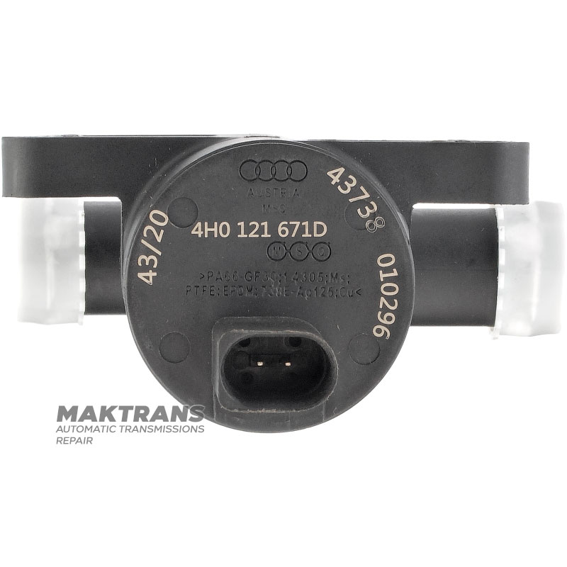 Elektromagnetický ventil riadenia chladenia prevodovky 0B5 DL501 / motor VAG Audi Volkswagen Škoda Seat Porsche 4H0121671D