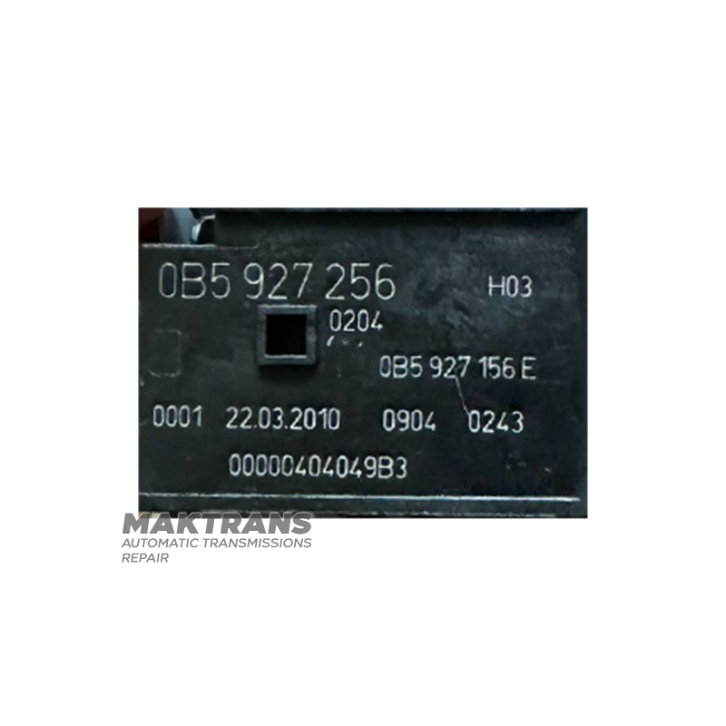 Elektronická riadiaca jednotka TCU VAG DSG DL501 0B5 — 0B5927256, 0B5927156E, H03