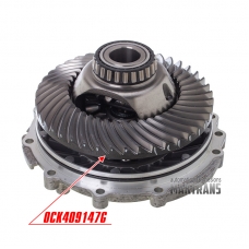 Hlavný pár 42/14 kompletný s krytom 0CK DL382-7 S-tronic — označenie na diferenciáli 0CK409147G