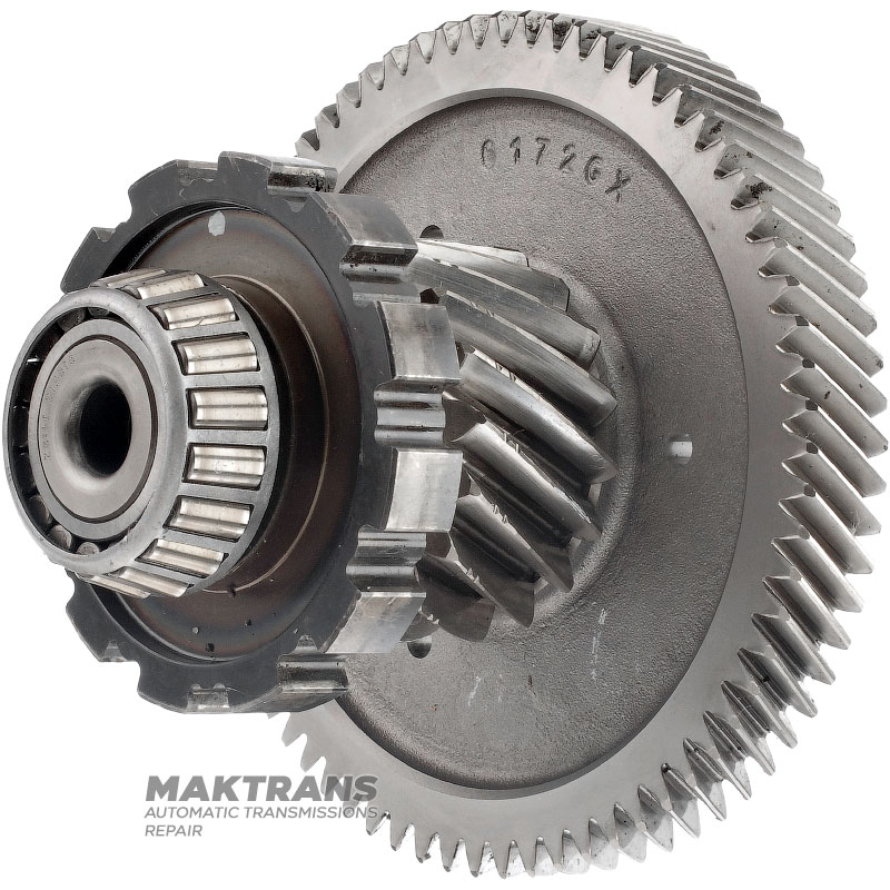 Medzihriadeľový diferenciál 6F50 6F55 (18/68 zubov, parkovacie koleso 12 zubov)
