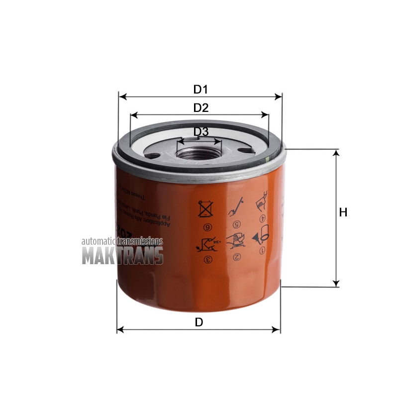 Hlavný filter automatickej prevodovky AF-2022