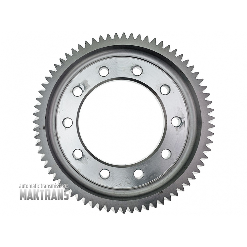 Čelový diferenciál GETRAG 7DCT300 PSA EDC 7 PS251 [71 zubov, Ø 230,05 mm, TH 30,40 mm, 10 montážnych otvorov]