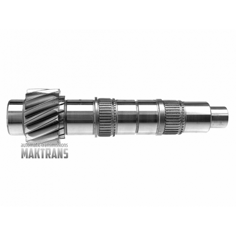 Hnací hriadeľ diferenciálu 2-6 1-7 GETRAG 7DCT300 RENAULT EDC 7 PS251 [celková dĺžka 239 mm, ozubené koleso diferenciálu 17 zubov / Ø 62,65 mm]