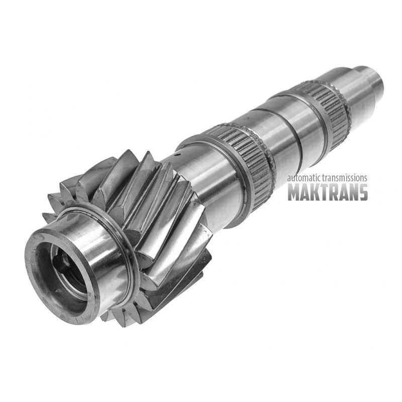 Hnací hriadeľ diferenciálu 2-6 1-7 GETRAG 7DCT300 RENAULT EDC 7 PS251 [celková dĺžka 239 mm, ozubené koleso diferenciálu 17 zubov / Ø 62,65 mm]