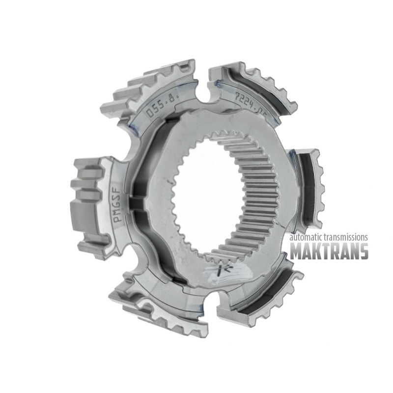 Náboj synchronizačnej spojky pre 1. a 7. prevodový stupeň GETRAG 7DCT300 RENAULT EDC 7 PS251 0558722405 055.8.7224.05 [počet drážok 38 ks, vonkajší Ø 87,40 mm, šírka 17,95 mm / 2
