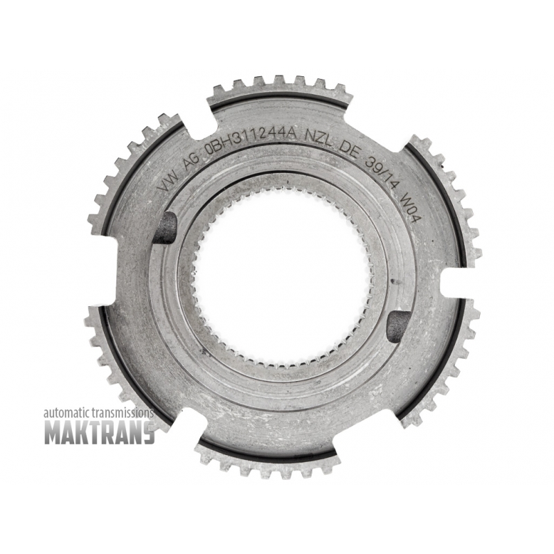 Náboj synchronizátora 1. a 5. prevodového stupňa DQ500 0BT 0BH DSG 7 0BH311244A 0BH 311 244 A [ext. Ø 96,40 mm]