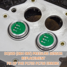 Oprava elektronickej jednotky (výmena snímačov tlaku) DQ500 0BT 0BH