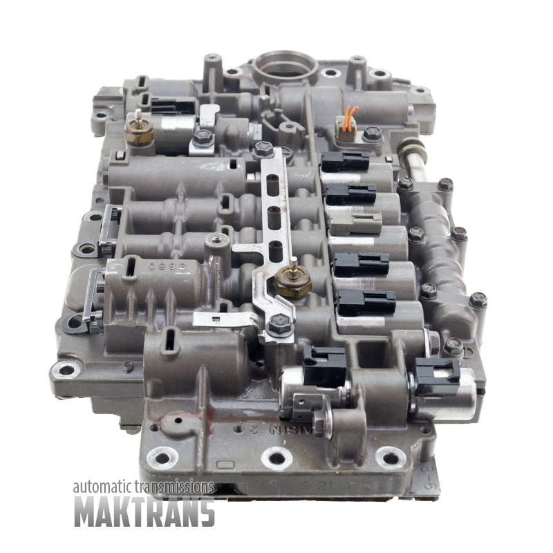 Zostava ventilového bloku so solenoidmi Aisin Warner TR-60SN VAG 09D [2 porty, oddeľovacia doska B-6, 2 tlakové snímače]