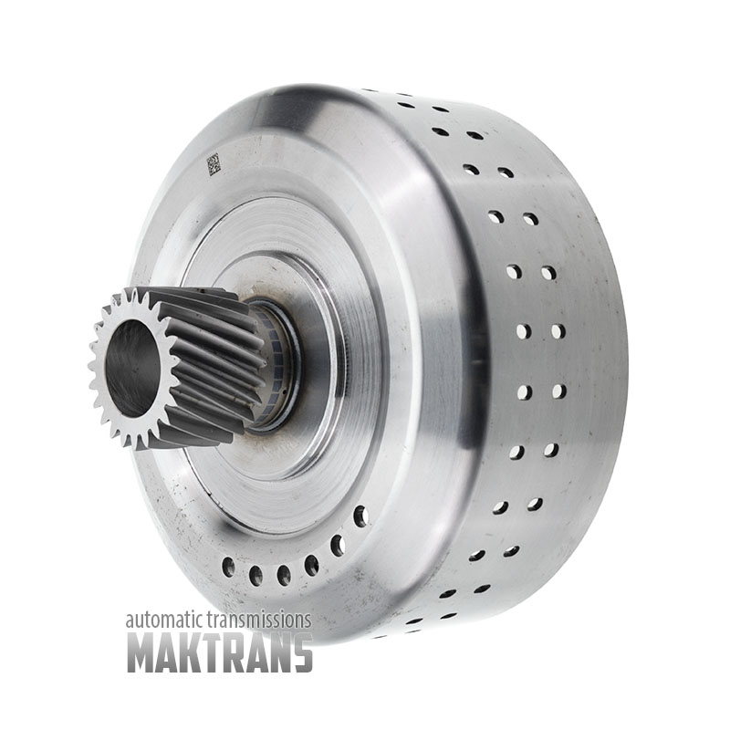 Planetary Sun Gear č.4 [E spojkový bubon] General Motors 10L90 [celková výška 121 mm, 23 zubov (vonkajší Ø 41,50 mm), E vonkajší priemer spojkového bubna 173,05 mm]