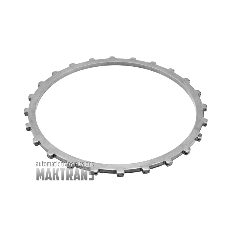 Sada ocele a trecích kotúčov B2 Brake Aisin Warner TR-60SN / VAG 09D [celková hrúbka súpravy 34,45 mm, 7 trecích kotúčov]