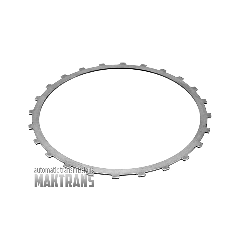 Sada ocele a trecích kotúčov B2 Brake Aisin Warner TR-60SN / VAG 09D [celková hrúbka súpravy 34,45 mm, 7 trecích kotúčov]