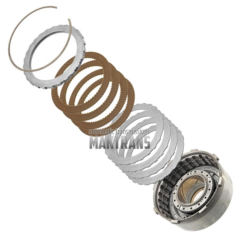 Kôš DIRECT Clutch FORD 4R100 YC3P-7A262-AA [4 trecie kotúče, celková hrúbka súpravy 24,80 mm]