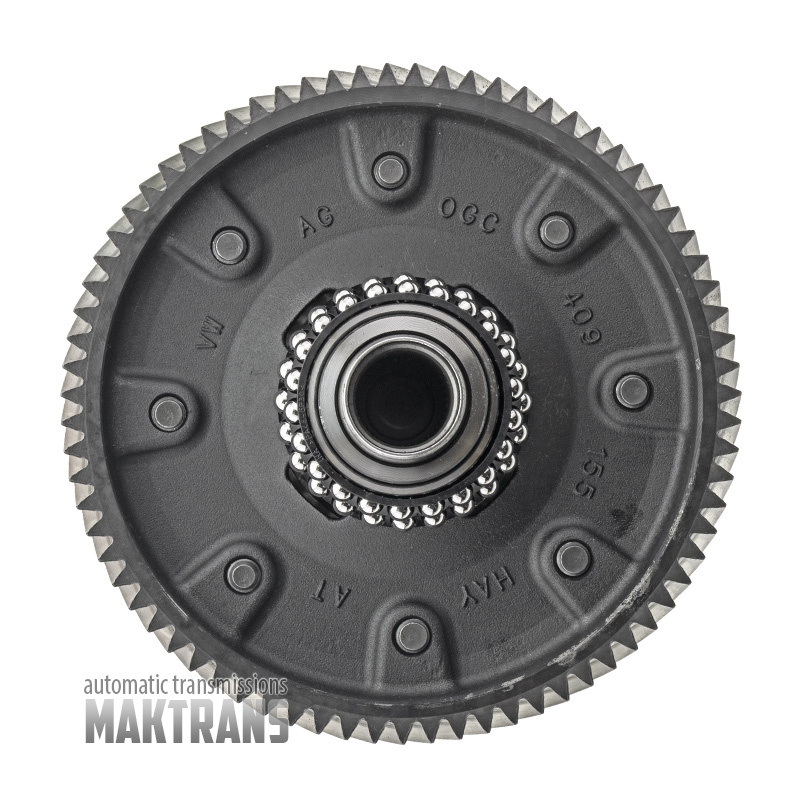 Diferenciál 2WD komplet s ozubeným vencom DQ381 0GC 0GC409155 0GC 409 155 [75 zubov, vonkajší Ø 226,15 mm]