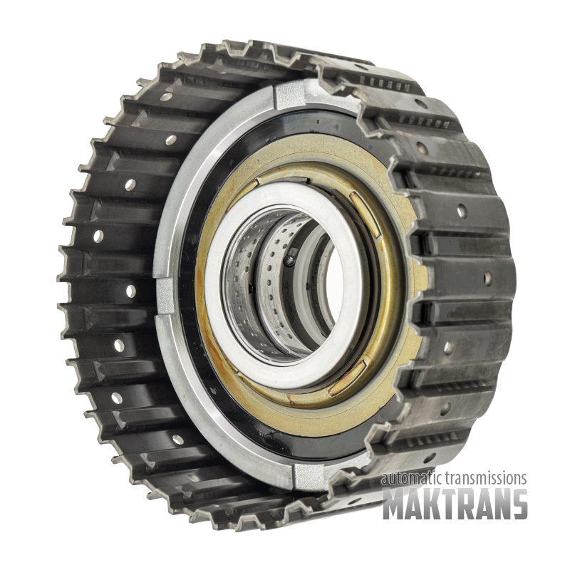 Kôš [oceľ] zostavený s Hi/Low reverznými brzdovými kotúčmi RE5R05A JR507E JR509E 3151590X00 [výška bubna 79 mm, 4 trecie kotúče, celková hrúbka súpravy 20,65 mm]