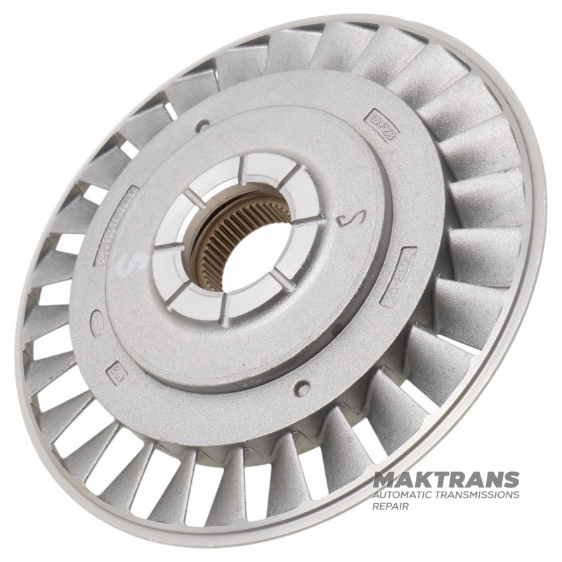 Koleso reaktora meniča krútiaceho momentu FORD 8F35 [typ S] [43 drážok, vonkajší priemer 184 mm]