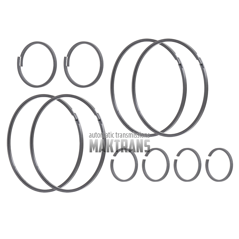 Sada plastových a teflónových delených krúžkov Hyundai /KIA A6LF1 [11 krúžkov v cene]