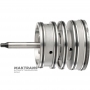 Piest s overdrive pásom RE4F03A - Celková výška 129,40 mm, 3169131X01, 3161131X13, 3169531X09, 3160531X21, 3161531X02, 3160531X20, 3161831X03