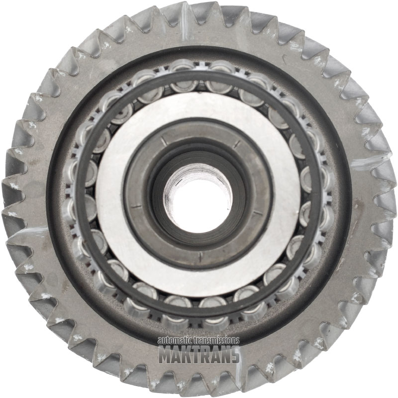 Hnací hriadeľ diferenciálu č.1 VAG DSG6 DQ250 02E / [16T (Ø 57,25 mm) / 40T (Ø 112,90 mm) / 34T (Ø 75,40 mm) / 36T (Ø 92 mm) / 45 (Ø 0 mm) 130,99.