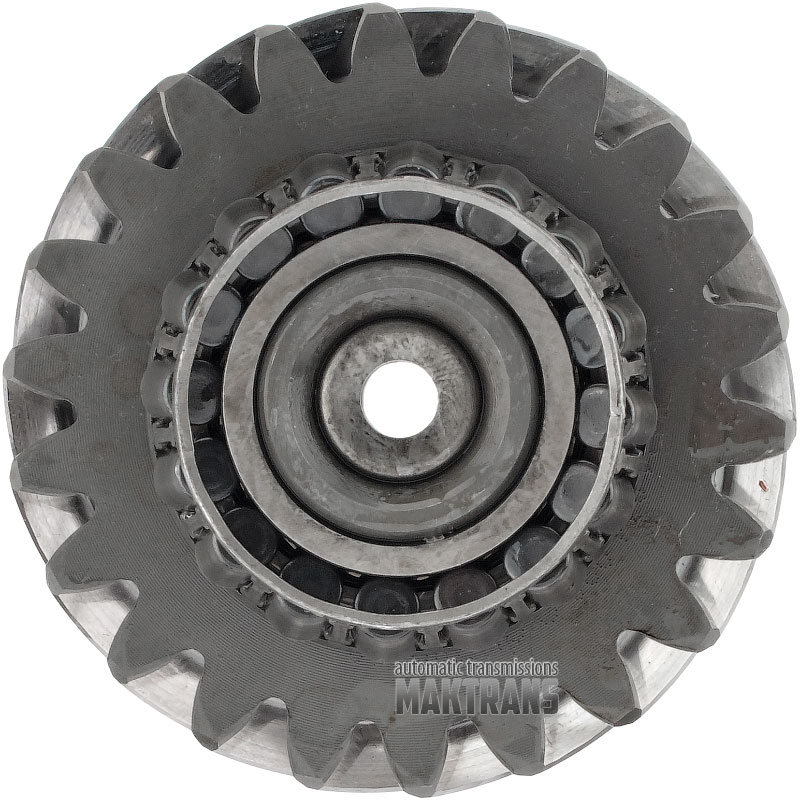 Výstupný hriadeľ č. 2 VAG DSG7 DQ200 0AM / ozubené koleso diferenciálu 22 zubov (vonkajší Ø 73,15 mm)