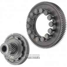 Hlavný pár (19 / 88) diferenciál FORD 4F27E / diferenciál 88 zubov (vonkajší Ø 214,60 mm), priemyselný. hriadeľ 19 zubov (vonkajší Ø 52,40 mm) / 82 zubov (vonkajší Ø 147,50 mm)