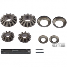 Sada pastorkov diferenciálu FORD 4F27E 5151591 4933629 / vonkajší čap Ø 17 mm, bočný prevod 14 zubov / 28 drážok (vonkajší Ø 67,05 mm), pastorok 10 zubov (vnútorný Ø 17,15 mm)