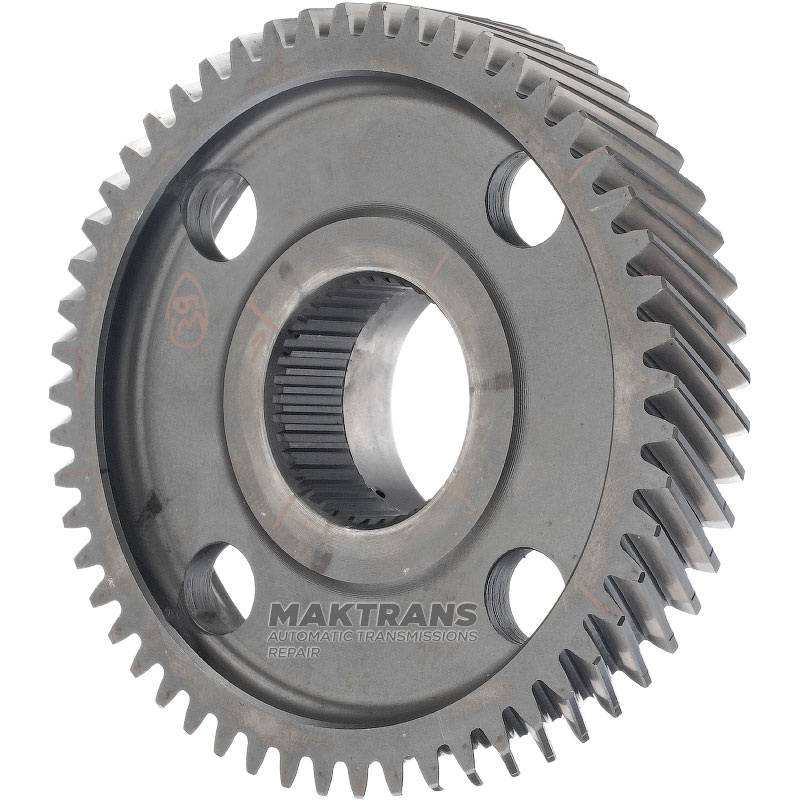 Hnacie koleso pre pohon hriadeľa diferenciálu A4AF3 A4BF2 - 53 zubov (vonkajší Ø 130,15 mm), 39 drážok