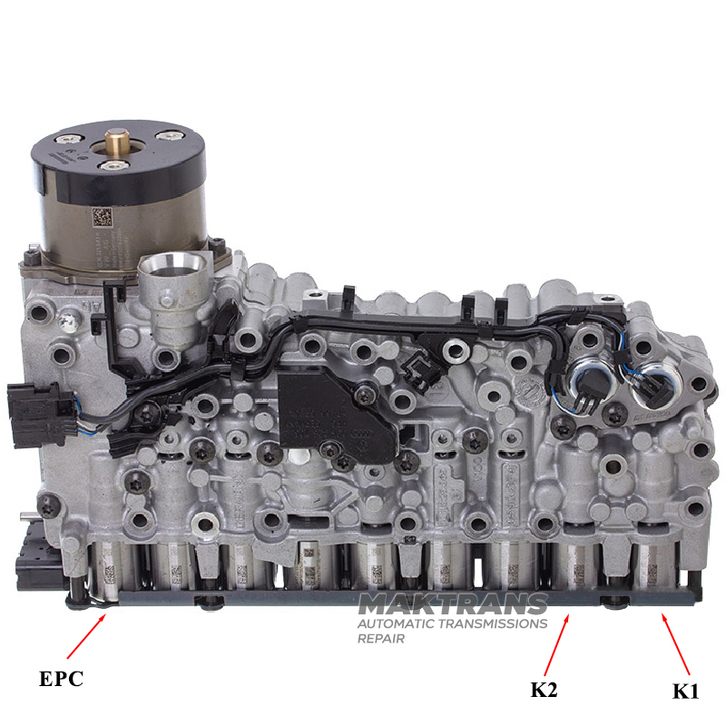 Adaptér na testovanie solenoidov Elektronická regulácia tlaku (K1 K2 EPC) / 0CK 0CL 0СJ DL382