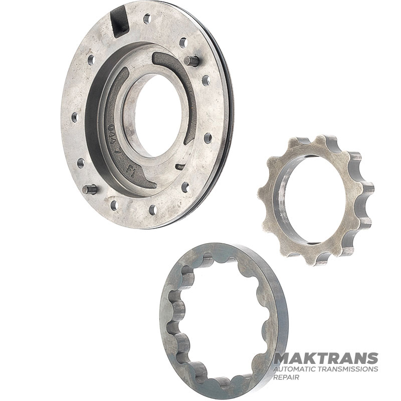 Teleso olejového čerpadla DP0 (bez ozubených kolies a puzdra) - pre ozubené kolesá s hrúbkou 12 mm