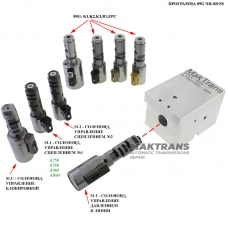 Adaptér na testovanie elektromagnetov Normal High AW TF-60SN 09G 09K 09M & Toyota A750E A760E
